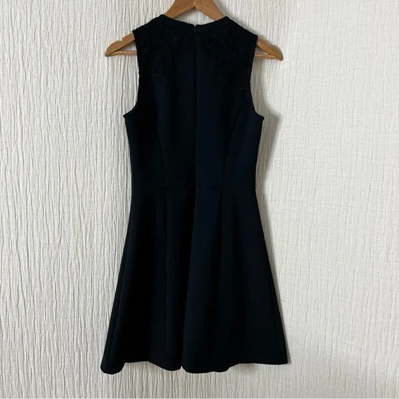 madewell fit and flare dress Buy Blue-Pink Floral Block Print Cotton Open-Back Fit and Flare Knee Length  Dress Online at SeamsFriendly main image 0
